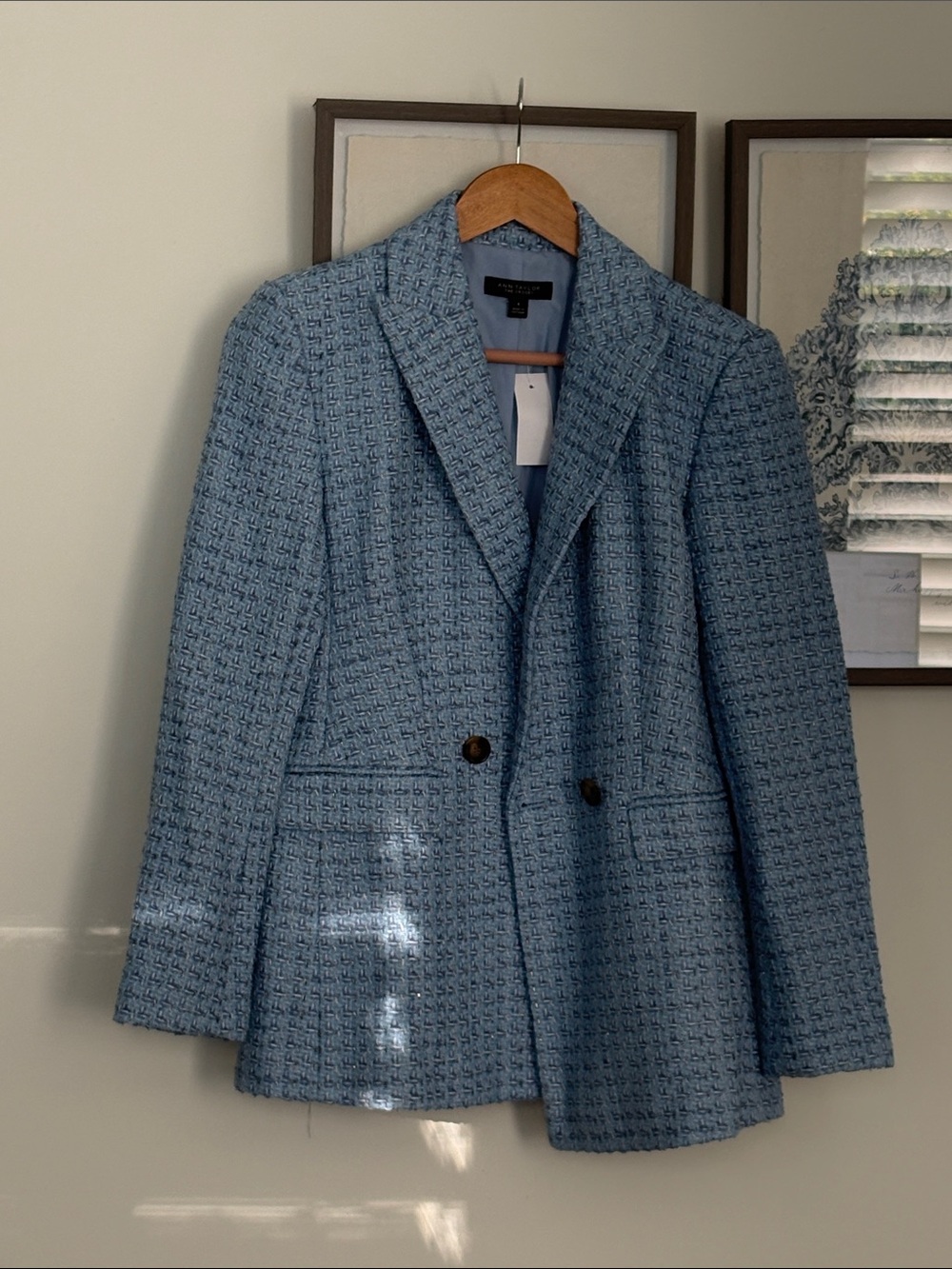 ANN TAYLOR THE CROSBY BLAZER- size 0 NWT - Picture 2 of 5